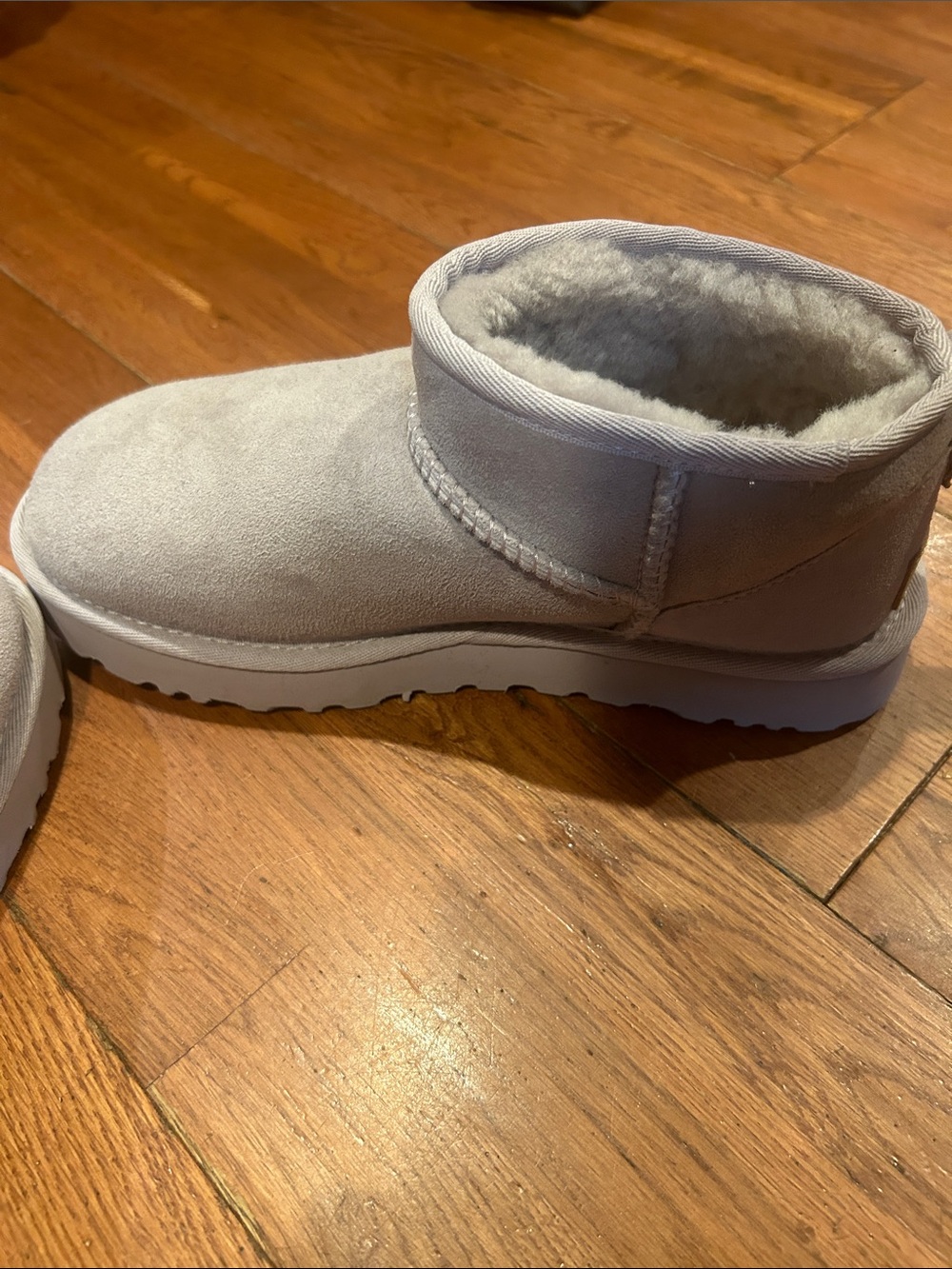 UGG Classic Ultra Mini in Pale Smoke - Picture 6 of 9